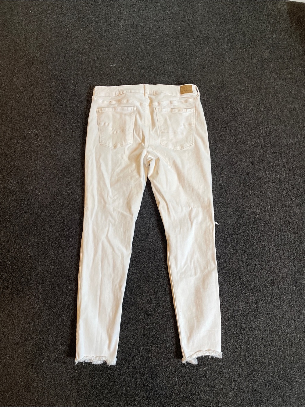 American Eagle Outfitters White Stretch Jeans - Picture 8 of 8
